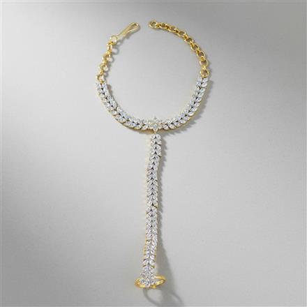 Cz Classic Hath Pan With 2 Tone Rhodium Plating