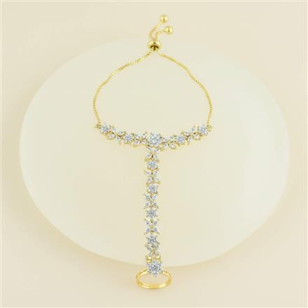 Cz Classic Hath Pan With 2 Tone Rhodium Plating