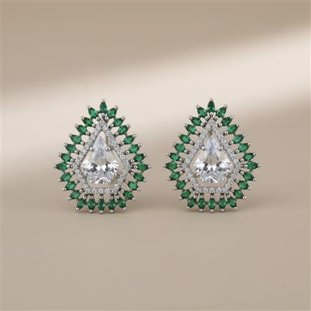 Cz Tops With Rhodium Plating