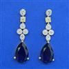 Cz Classic Earring With 2 Tone Plating