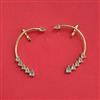 Cz Earcuff With Gold Plating
