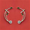 Cz Earcuff With Rhodium Plating