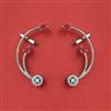 Cz Earcuff With Rhodium Plating