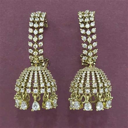 Cz Bali With Mehndi Plating