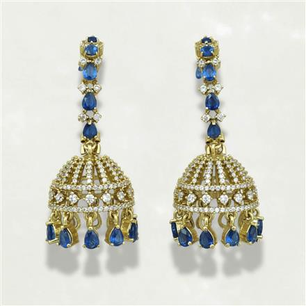 Cz Bali With Mehndi Plating