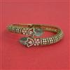 Cz Openable Kada With Mehndi Plating