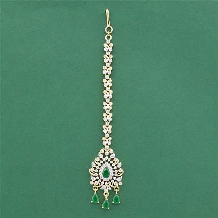 Cz Delicate Tikka With 2 Tone Plating