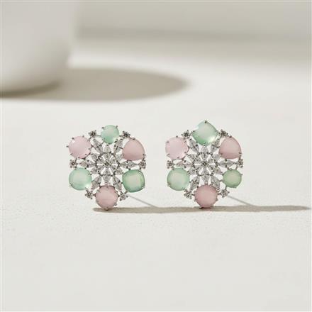 Cz Tops With Rhodium Plating