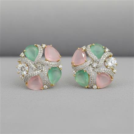 Cz Tops With 2 Tone Plating