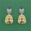 Cz Jhumki With 2 Tone Plating