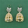 Cz Jhumki With 2 Tone Plating