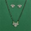 Cz Classic Mangalsutra With 2 Tone Plating