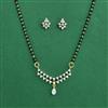 Cz Classic Mangalsutra With 2 Tone Plating