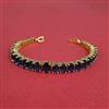 Cz Openable Bracelet With Gold Plating