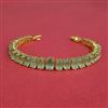Cz Openable Bracelet With Gold Plating