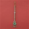 American Diamond Classic Tikka with Mehndi Plating