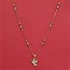 Cz Classic Mangalsutra With Gold Plating