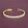 Cz Openable Bracelet With Gold Rhodium Plating