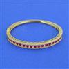 Cz Delicate Kada With Gold Plating