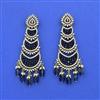 Cz Classic Earring With Mehndi Plating