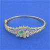 Cz Delicate Kada With 2 Tone Plating