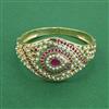 Cz Openable Kada With Gold Plating