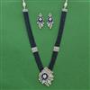 Cz Classic Pendant Set With Rhodium Plating