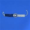 Cz Adjustable Bracelet With Rhodium Plating