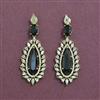 Cz Classic Earring With Mehndi Plating