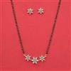 Cz Classic Mangalsutra With 2 Tone Plating