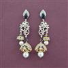 Cz Jhumki With 2 Tone Plating