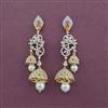 Cz Jhumki With 2 Tone Plating