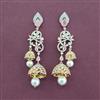 Cz Jhumki With 2 Tone Plating