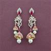 Cz Jhumki With 2 Tone Plating