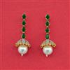 Cz Classic Earring With 2 Tone Plating