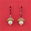 Cz Classic Earring With 2 Tone Plating