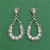 Cz Classic Earring With Mehndi Plating
