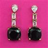 American Diamond Classic Earring with Mehndi Plating