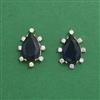 Cz Classic Earring With Mehndi Plating