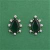 Cz Classic Earring With Mehndi Plating