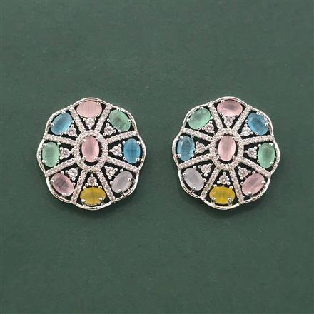 Cz Tops With Rhodium Plating