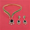 Cubic Zirconia Classic Necklace With 2 Tone Plating