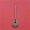 Cubic Zirconia Classic Tikka With Mehndi Plating