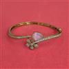 Cz Openable Bangles With Mehndi Plating