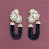 Cubic Zirconia Classic Earring With 2 Tone Plating