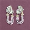 Cubic Zirconia Classic Earring With 2 Tone Plating