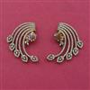 Cz Classic Earring With Mehndi Plating
