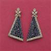 Cz Classic Earring With Mehndi Plating