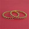 Cz Classic Bangles With Gold Plating
