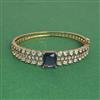 Cz Openable Kada With Mehndi Plating